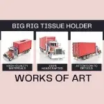 AJ072 Big Rig Tissue Holder 